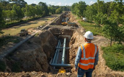 lucid origin civil construction site with preserved green areas and trees biologist in safety 0 lucid origin civil construction site with preserved green areas and trees biologist in safety 0